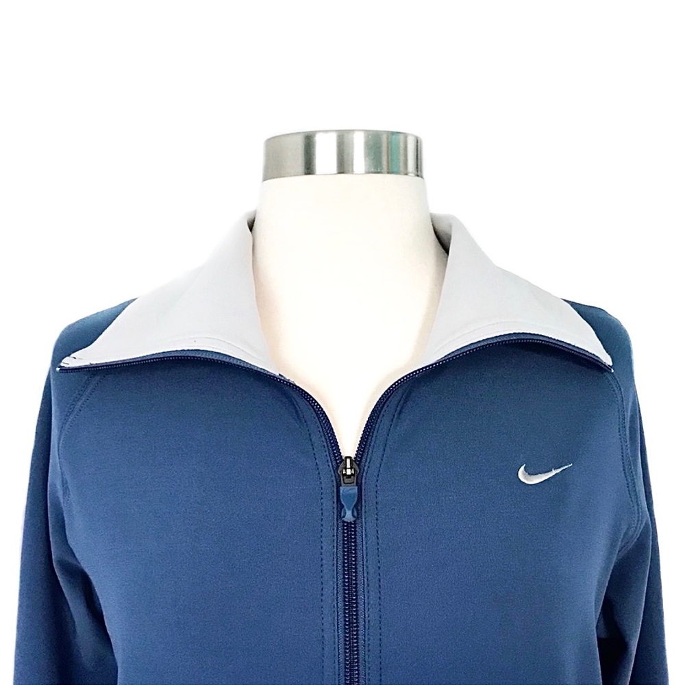 Nike Fit Dry Women’s Workout Running Zip Up Turtle Neck Athletic Jacket